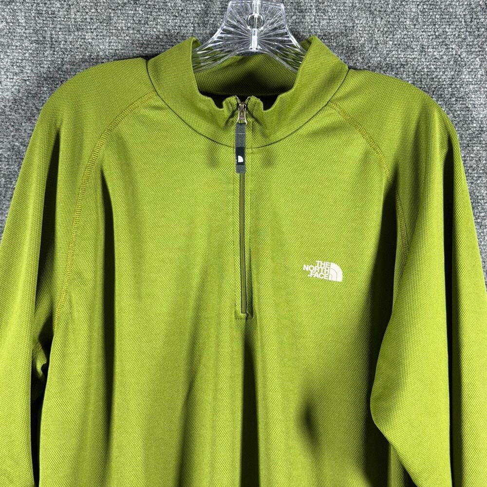 The North Face Flight Series 1/4 Zip Pullover Mens XL Green VaporWick Running - Picture 7 of 15